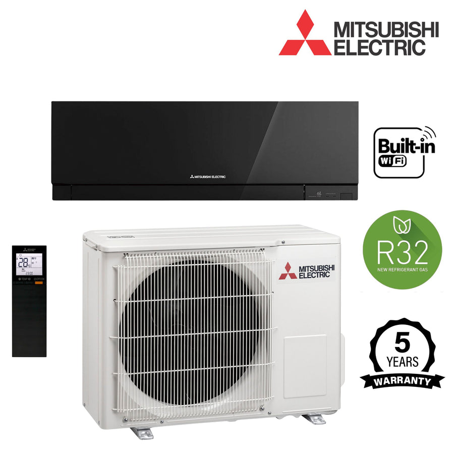 Wall Mounted Mitsubishi Electric MSZ-EF ZEN Air Conditioner with Built-In WiFi