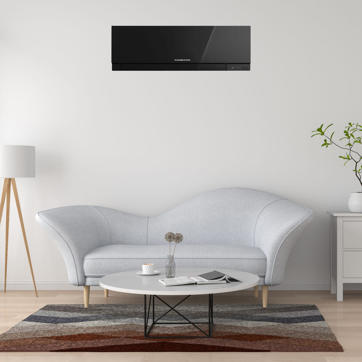 Wall Mounted Mitsubishi Electric MSZ-EF ZEN Air Conditioner with Built-In WiFi