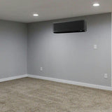 Wall Mounted Premium Black Air Conditioner with Built-In WiFi