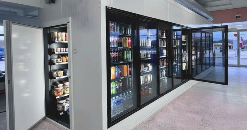 Combo cold rooms (multi-temperature)