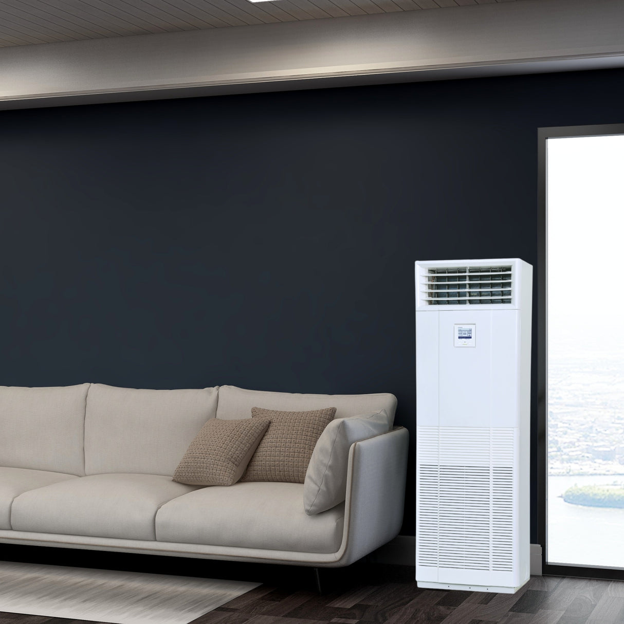 Mitsubishi Heavy Industries Floor Standing Air Conditioner Unit with Heat Pump