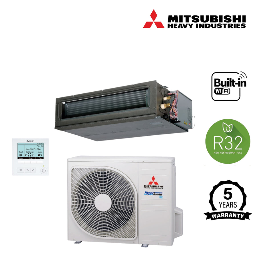 Mitsubishi Heavy Industries 2 Room Ducted System