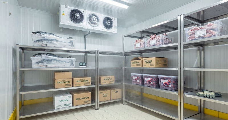 Walk-in freezer rooms
